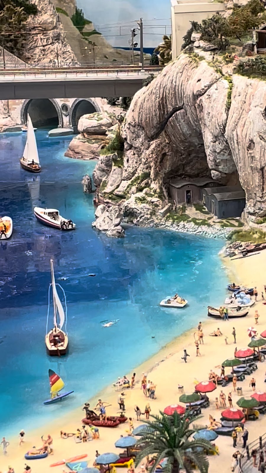 Miniatur Wunderland coastal scene