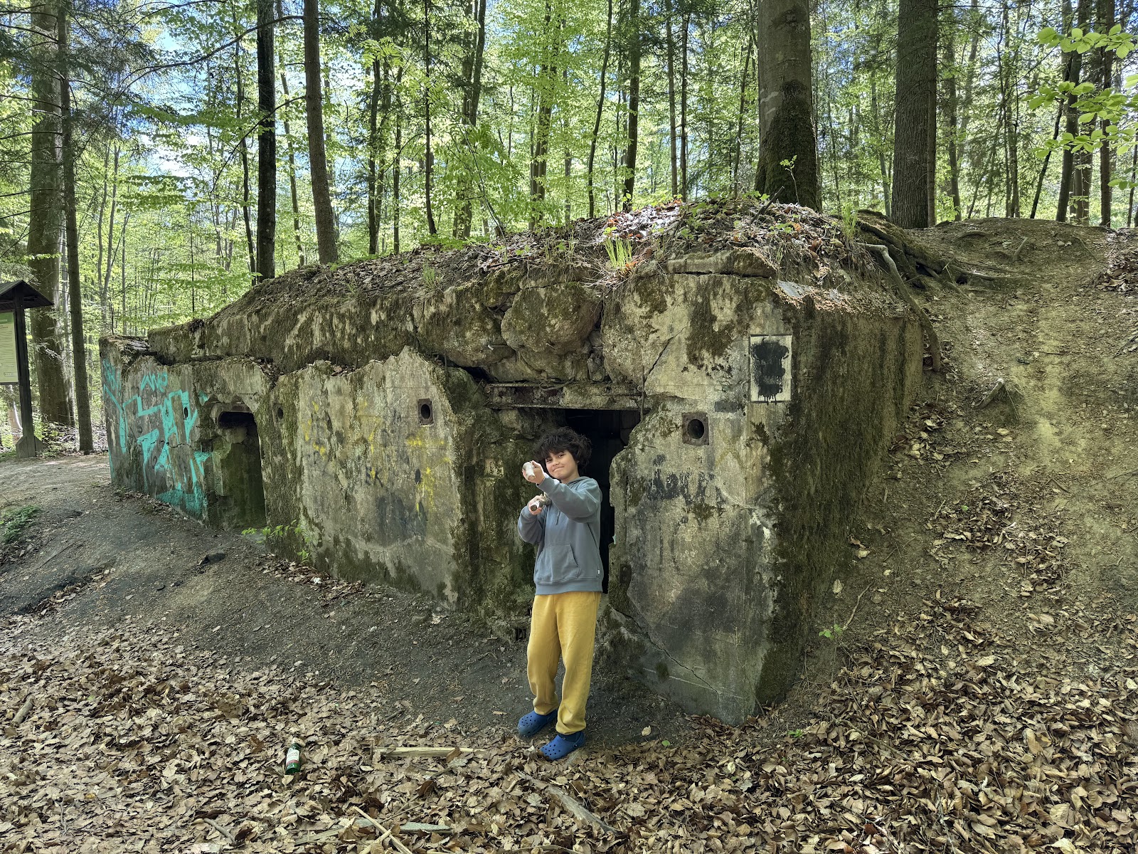 Wooded stone structure near Gnoien